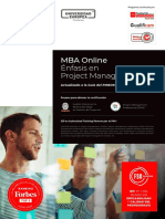 IEP UEM-MBA Enfasis Gestion de Proyectos