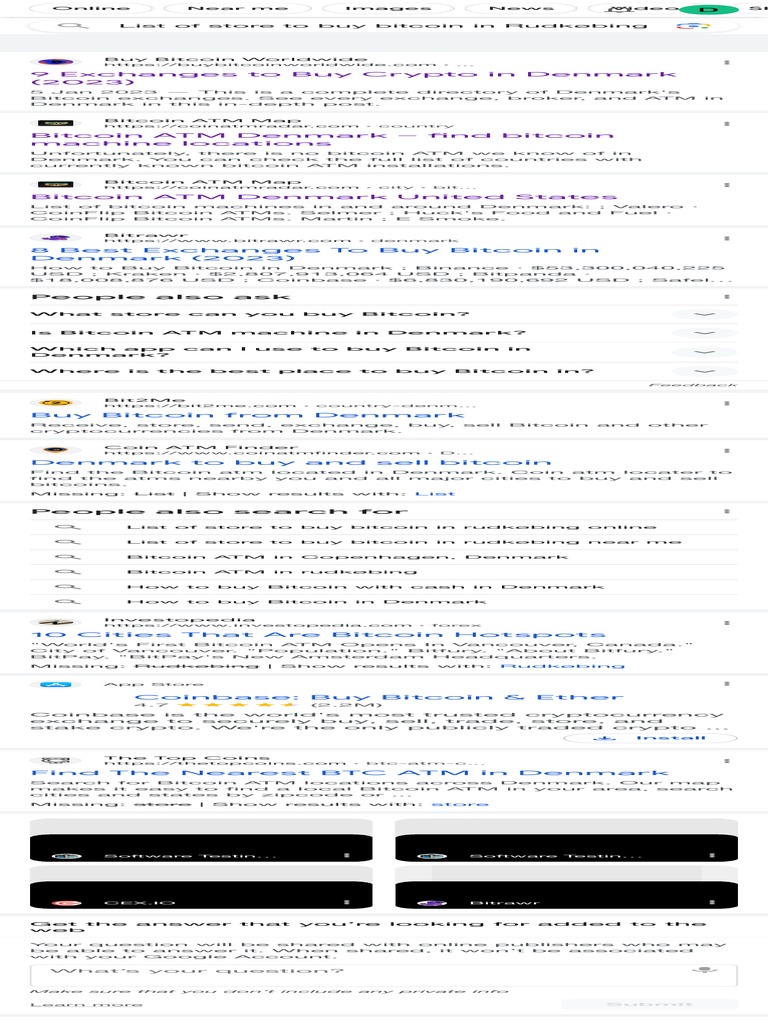 List of Store To Buy Bitcoin in Rudkøbing - Google Search | PDF |  Cryptocurrency | Bitcoin