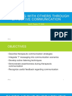 Connecting With Others Through Effective Communication - 2023