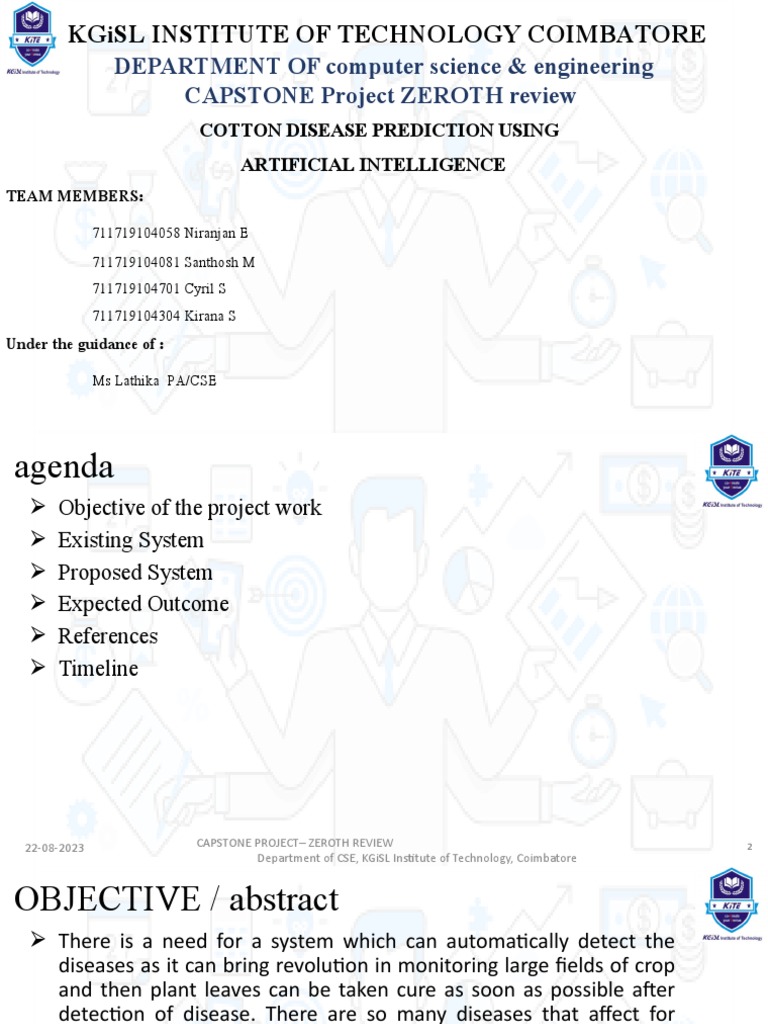 Zeroth Review PPT Sample Format 1 Download Free PDF Cognition