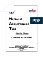 NAT Examiners Handbook Grade 3 2013