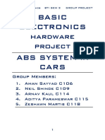 BASIC ELECTRONICS Hardware Synopsis