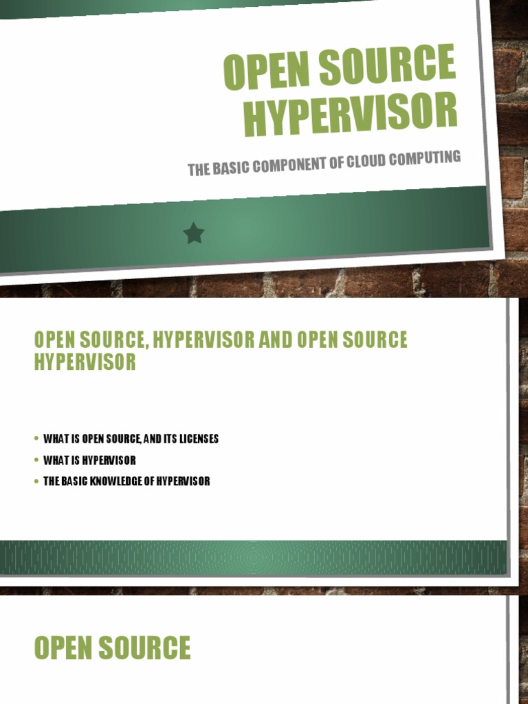 Open Source Hypervisor PDF Intellectual Property Law Copyright Law