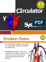 The Circulatory System - Week 3