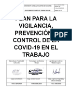 Plan para La Vigilancia Covid-19