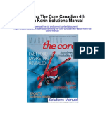 Marketing The Core Canadian 4th Edition Kerin Solutions Manual