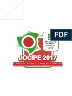 Anais V Jornada Cientifica de Pesquisa e Extensao - Jocipe 2017