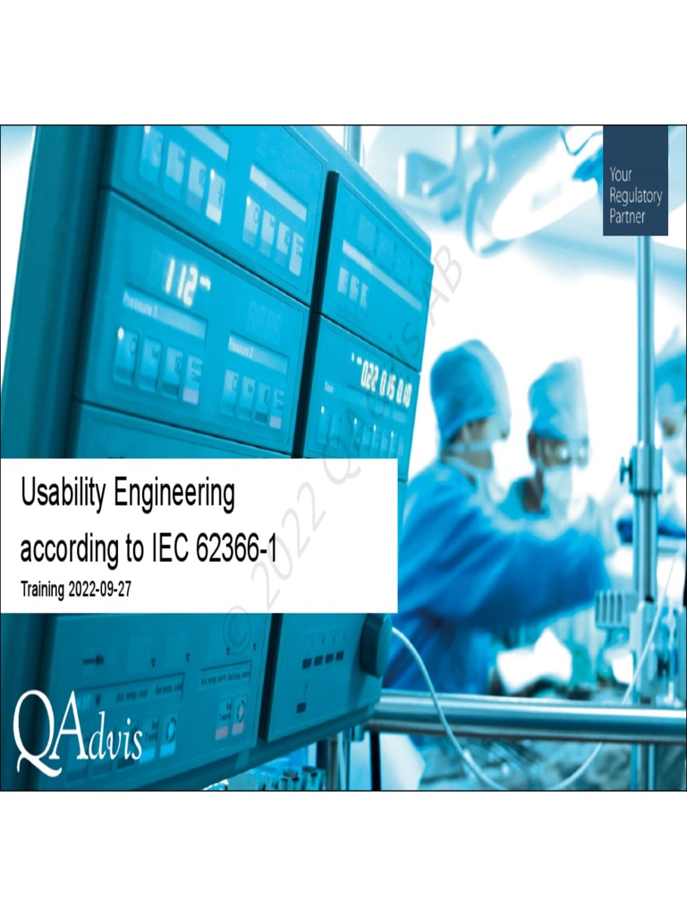 Usability Engineering Training Guide | PDF | Medical Device | Usability