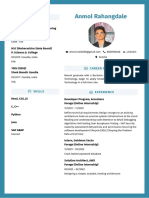 Anmol Rahangdale Resume