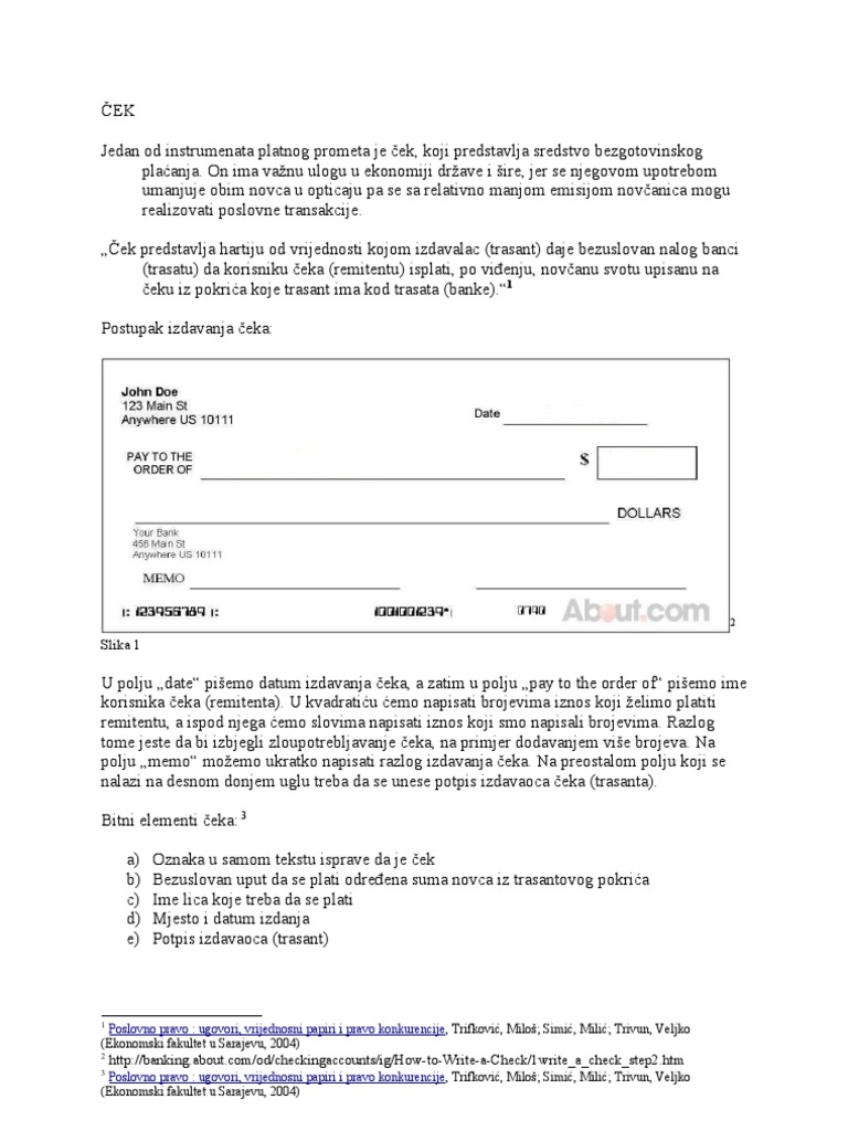 Cheque | PDF