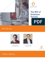 The ROI of Employee Success Webinar