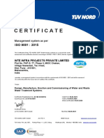 QMS Certificate