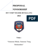 Proposal Hut SMP 30