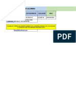 FICHA EXCEL Datos de Práctica Aprendiz