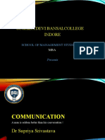 Presentation 2-Communication SDBC I