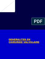 Generalités en Chirurgie Valvulaire