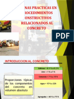 Buenas Practicas en Procedimientos Constructivos..