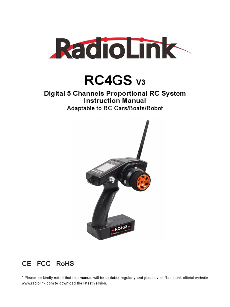 RC4GS V3 User Manual 2022.5.7 PDF Anti Lock Braking System