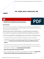 Autorización de Viaje para Menores de Edad - Orientación - Ministerio de Relaciones Exteriores - Plataforma Del Estado Peruano