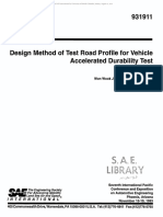 Jung1993-Design Method of Test Road Profile ForVehicle Accelerated Durability Test