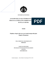 Analisis Kelayakan Pembangunan PLTS Sebagai Alternatif Sumber Daya Listrik Pulau Sipora