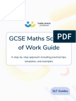 Third Space Learning GCSE Maths Scheme of Work Guide