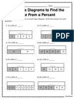Using Tape Diagramsto Findthe Whole Froma Percent Worksheet Adobe Reader