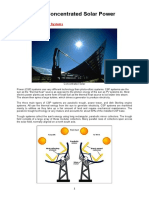 CSP - Concentrated Solar Power