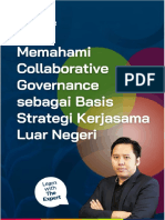 Memahami Collaborative Governance Sebagai Basis Strategi Kerjasama Luar Negeri