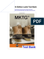 MKTG 10th Edition Lamb Test Bank