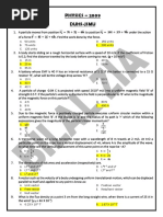 2009 (DUHS-JSMU) Question Keys Research