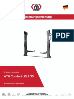 ATH-Heinl Bedienungsanleitung 2-Säulen-Hebebühne ATH Comfort Lift 2.35