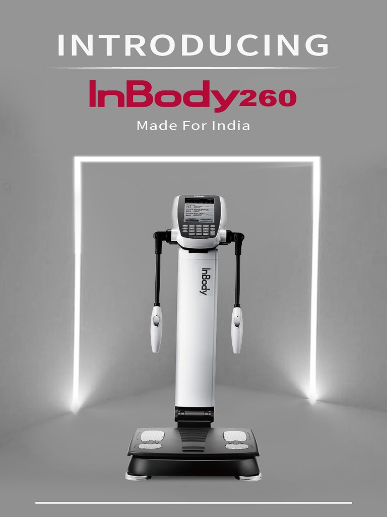 InBody260 Catalog | PDF | Body Shape | Physical Attractiveness
