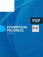 Informe Anual Estadísticas Policiales 2019 Reporte