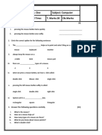 Computer Science Grade 1 - 3rd Term