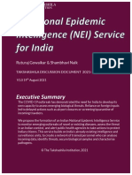 TDD National Epidemic Intelligence Service For India RG SN V01.0