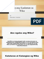 Batayang Kaalaman Sa Wika