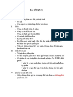 TÀI SẢN (P.73) : - Giấy chứng nhận quyền sử dụng đất, bản than nó quyền tài sản