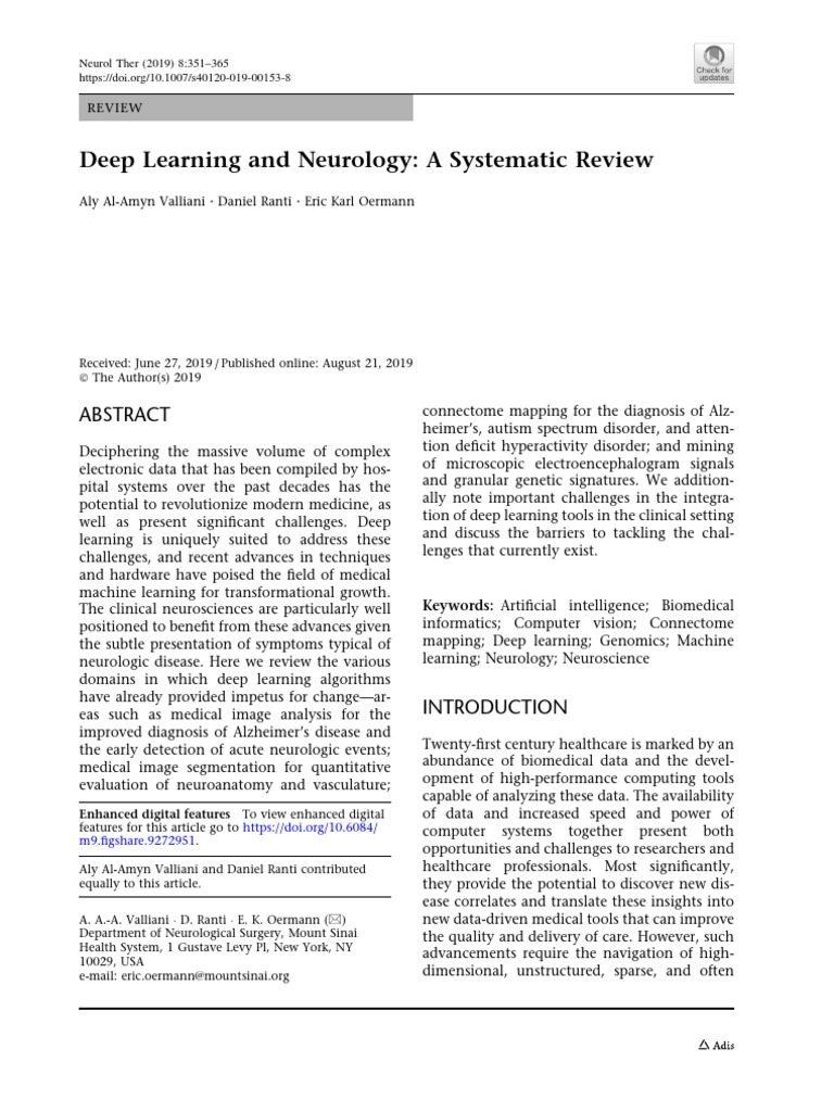 Brain learning 2 pdf deep learning machine learning