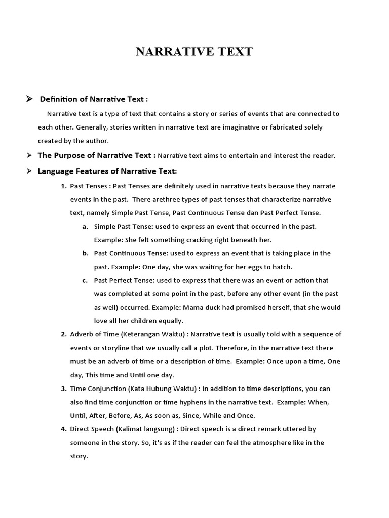 Narrative Text Essentials | PDF | Pesticide | Grammatical Tense