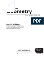 Math Geometry Practice Book