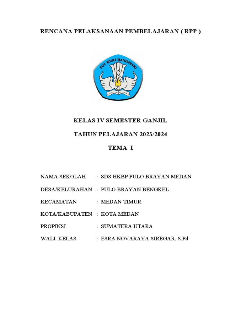 Rencana Pelaksanaan Pembelajaran (RPP) | PDF