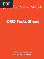 CRO Unlocked Facts Sheet