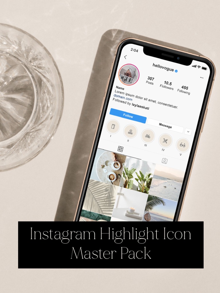 Instagram Icon Pack | PDF