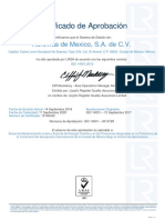 Certificado ISO 14001-2015 0014729-2018