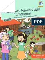 Buku Tematik Siswa Kelas 2 TEMA 6 [Merawat Hewan Dan Tumbuhan]