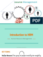 LESSON 1 Introduction To Human Resource Management