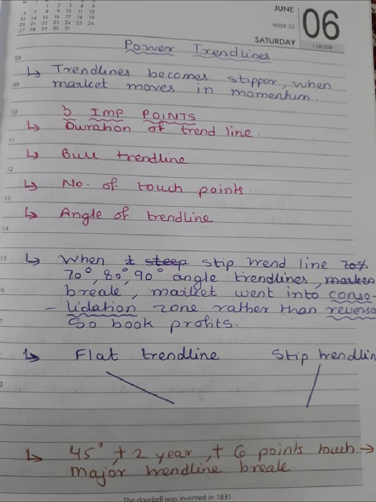 TrendLines Notes | PDF