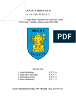 Laporan Praktikum Kimia Elektrolit