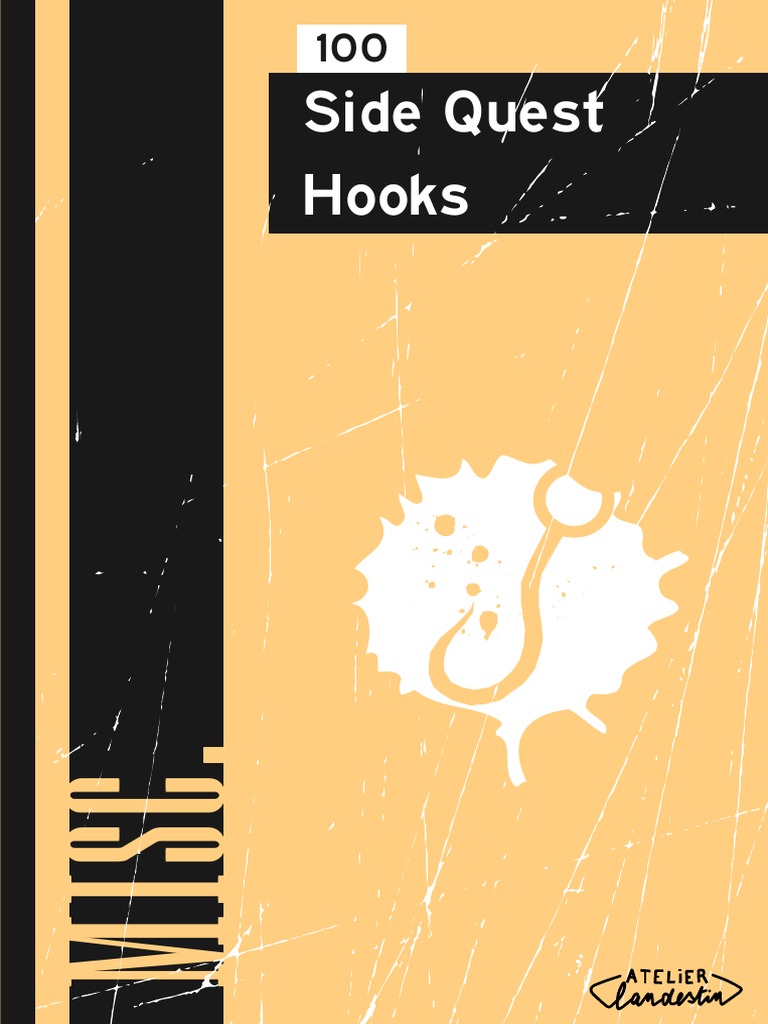 100 DnD 5E Side Quest Hooks | PDF